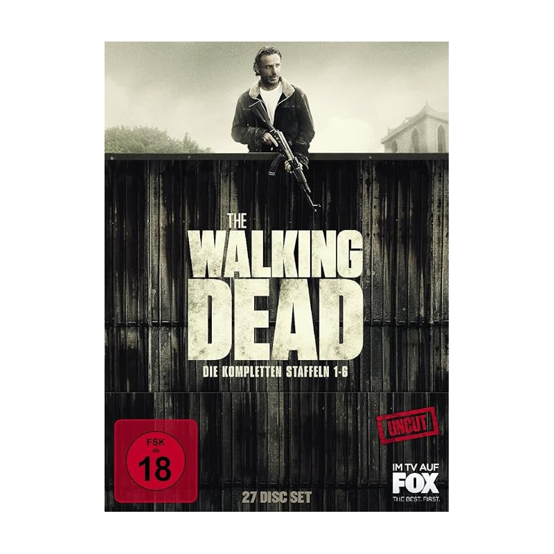 Blu Ray - The Walking Dead - Staffel 1-6 Box - Uncut (Gebraucht)