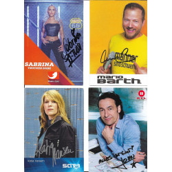 Autogrammkarte Mario Barth