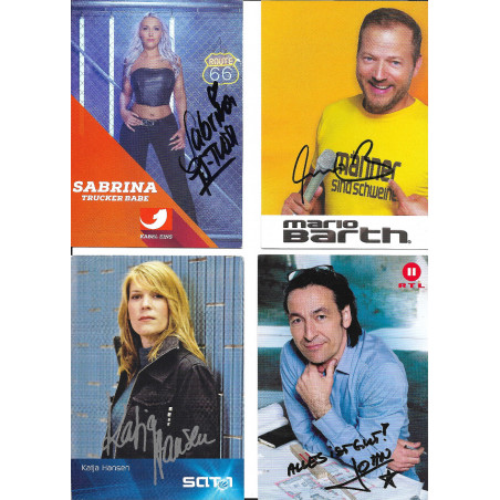 Autogrammkarte Katja Hansen