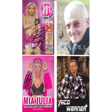 Autogrammkarte Rico Werner