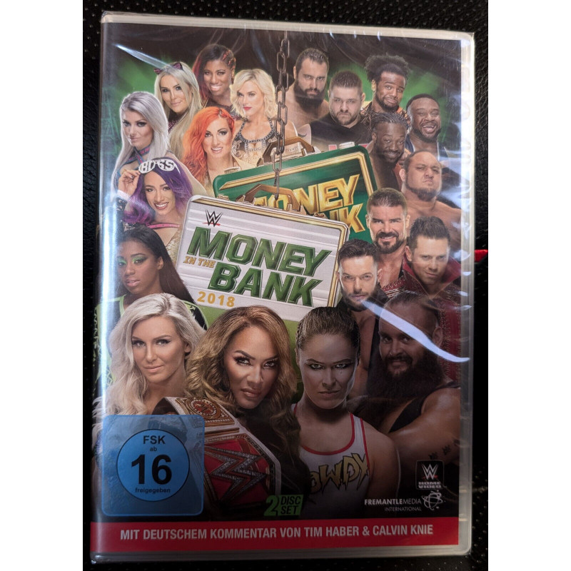 DVD - WWE Money in the Bank 2018 (Neu)