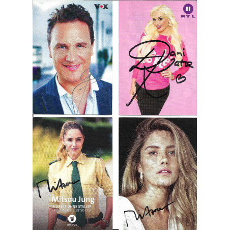 Autogrammkarte Mitsou Jung
