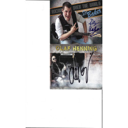 Autogrammkarte Olaf Henning