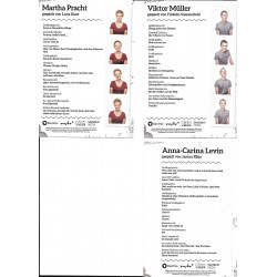 Autogrammkarte Martha Pracht