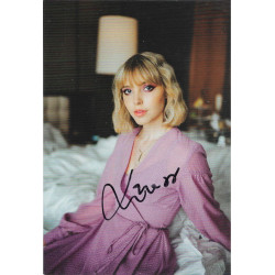 Autogrammkarte Lina