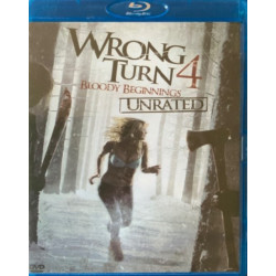 Blu Ray - Wrong Turn - 4 Unrated Rar (Neuwertig)