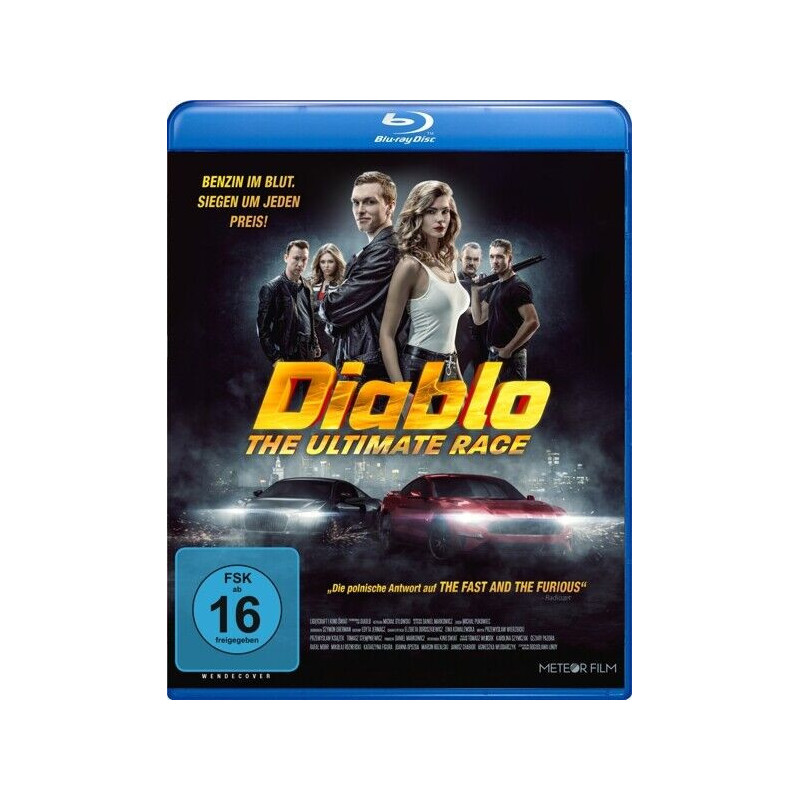 Blu Ray DIABLO - THE ULTIMATE RACE (Neu)