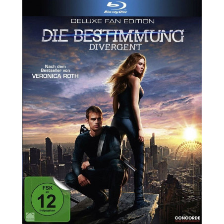 Blu Ray - Die Bestimmung - Divergent - Deluxe Fan Edition (Neuwertig)