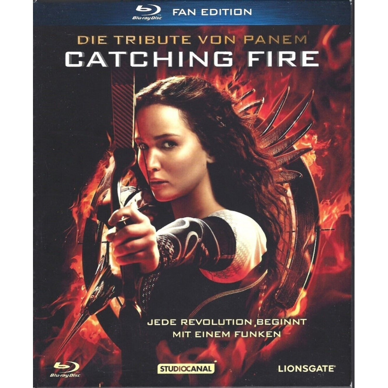 Blu Ray - DIE TRIBUTE VON PANEM - CATCHING FIRE - Fan Edition (Neuwertig)