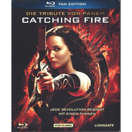Blu Ray - DIE TRIBUTE VON PANEM - CATCHING FIRE - Fan Edition (Neuwertig)