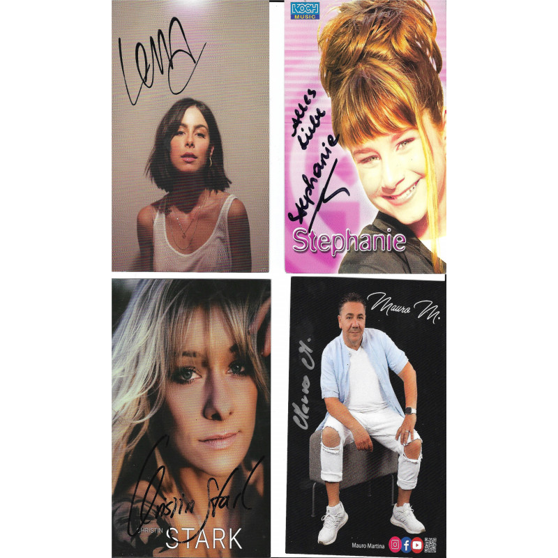 Autogrammkarte Christin Stark