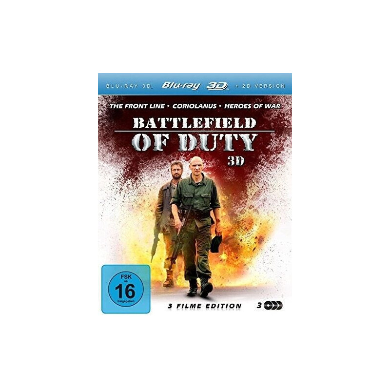 Blu Ray - Battlefield of Duty 3D (Neu)