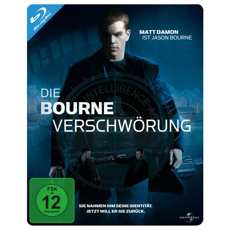 Blu Ray - Die Bourne Verschwörung - Steelbook (Gebraucht)