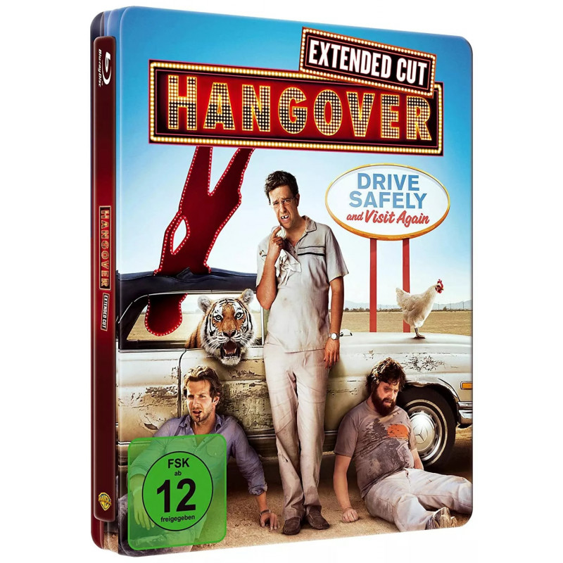 Blu Ray - Hangover - Extended Cut - Steelbook (Gebraucht)