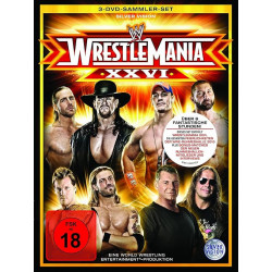 DVD -  WWE - Wrestlemania 26 [Deluxe Edition] [3 DVDs] (Gebraucht)