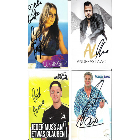 Autogrammkarte Rick Arena